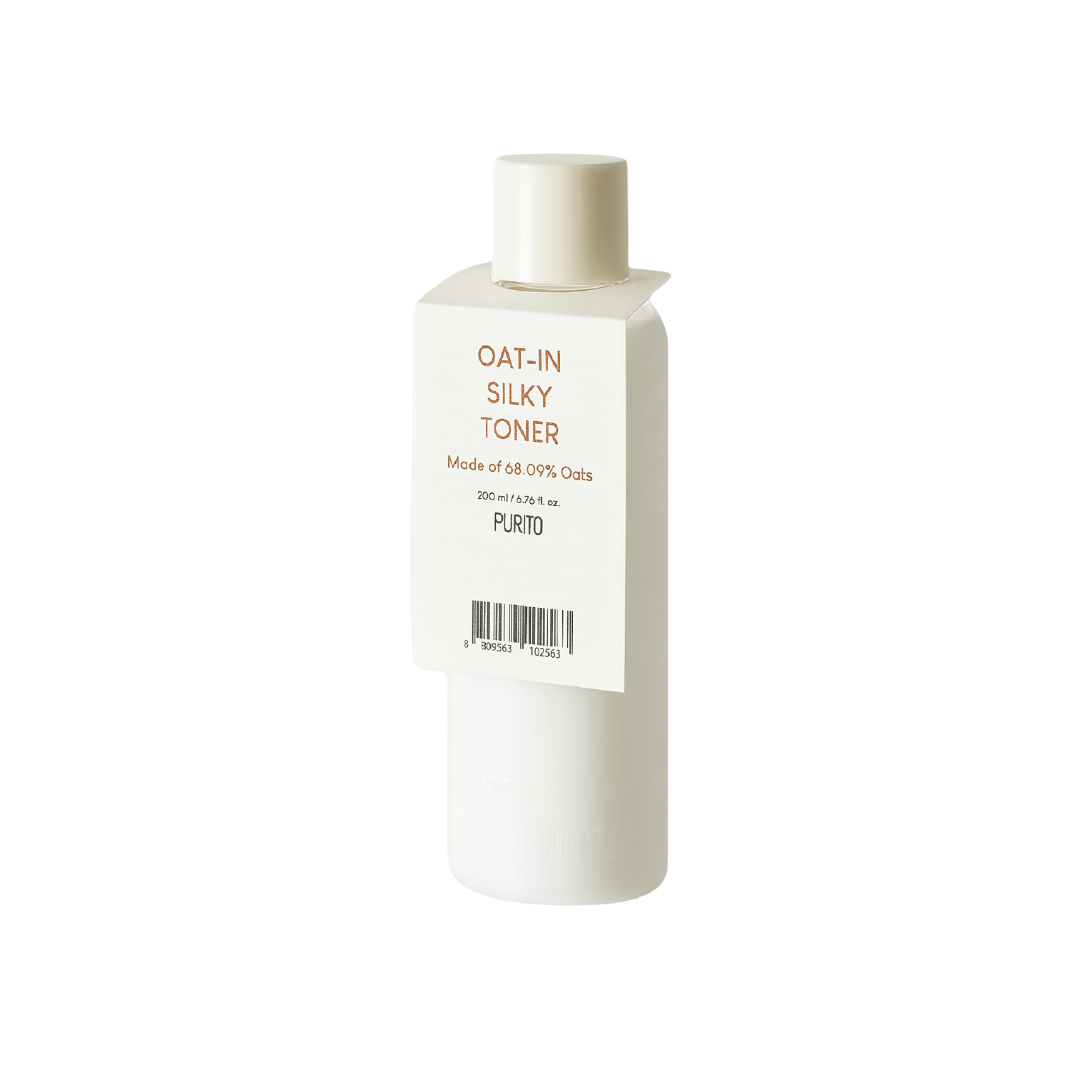 Тонер заспокійливий з водою насіння вівса Purito Oat-in Silky Toner 200 ml