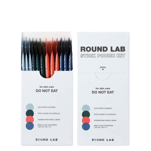 Набір мініатюр ROUND LAB Stick Pouch Kit